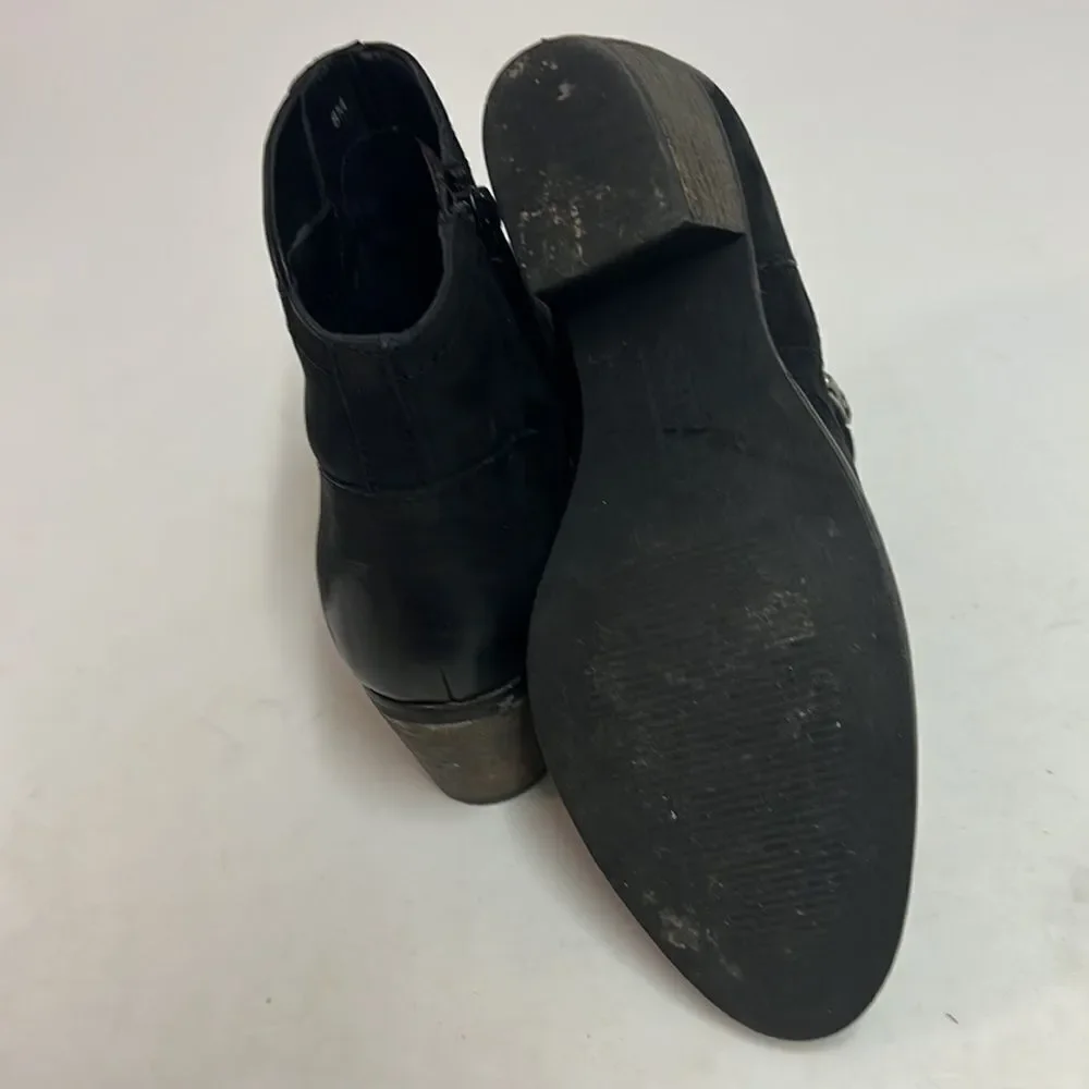 Earth Ralston Leather Bootie Size 8 A5‎